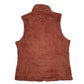 Womens Orange Patagonia Los Gatos Fluffy Vest Bodywarmer Gilet Jumper
