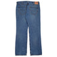 Mens Blue Levis Distressed  Jeans