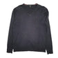 Mens Grey Tommy Hilfiger  V Neck Jumper