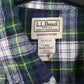 Mens Navy L.L.Bean Flannel  Shirt