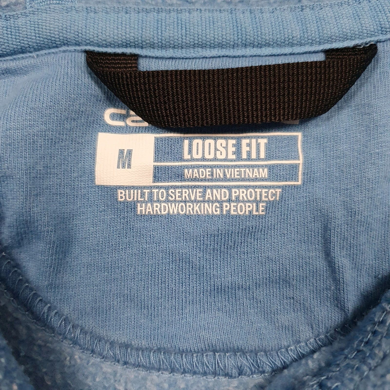 Mens Blue Carhartt  Hoodie Jumper