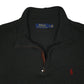 Mens Grey Polo Ralph Lauren Lightweight Quarter Zip Jumper