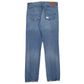 Mens Blue Levis Distressed  Jeans