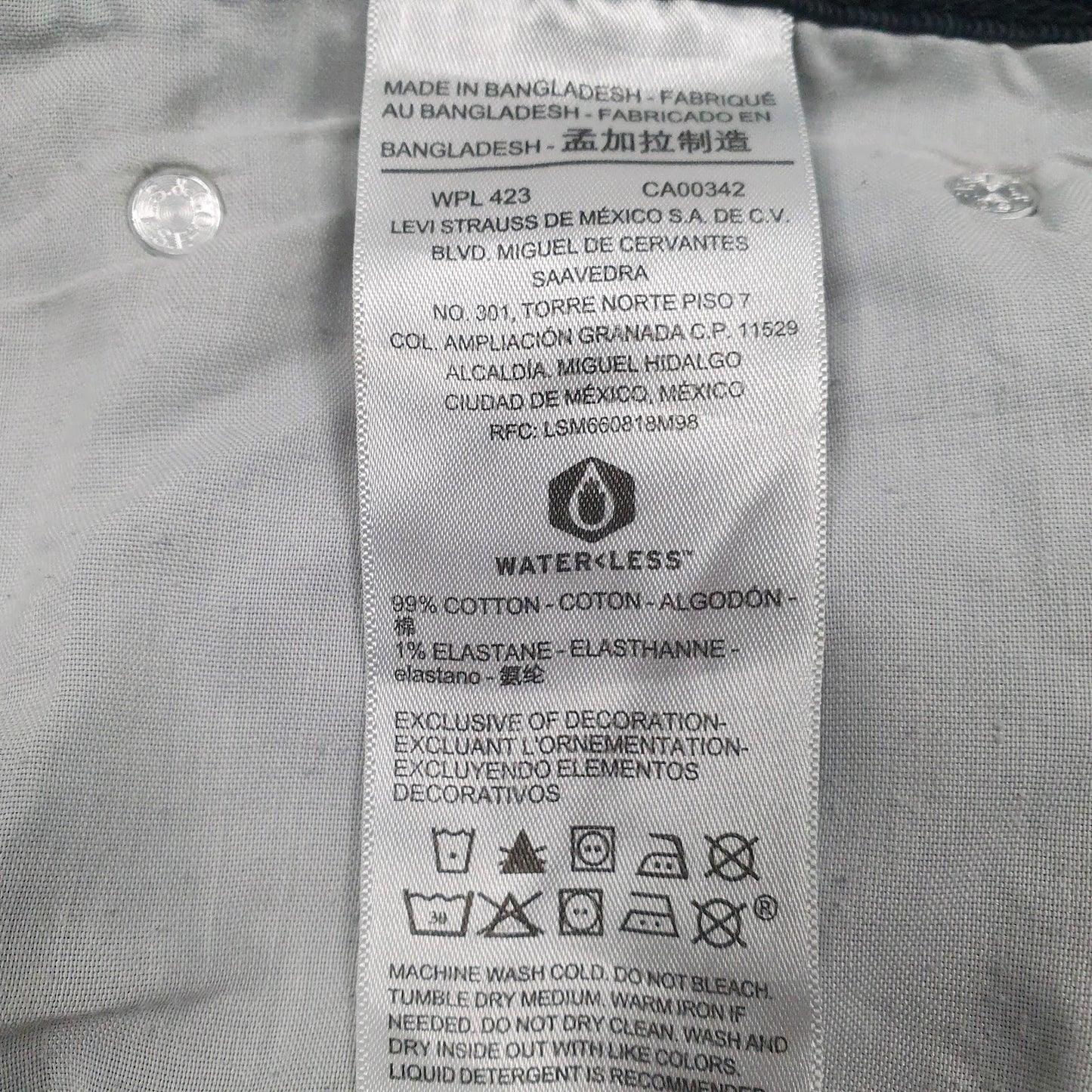 Mens Black Levis   Jeans