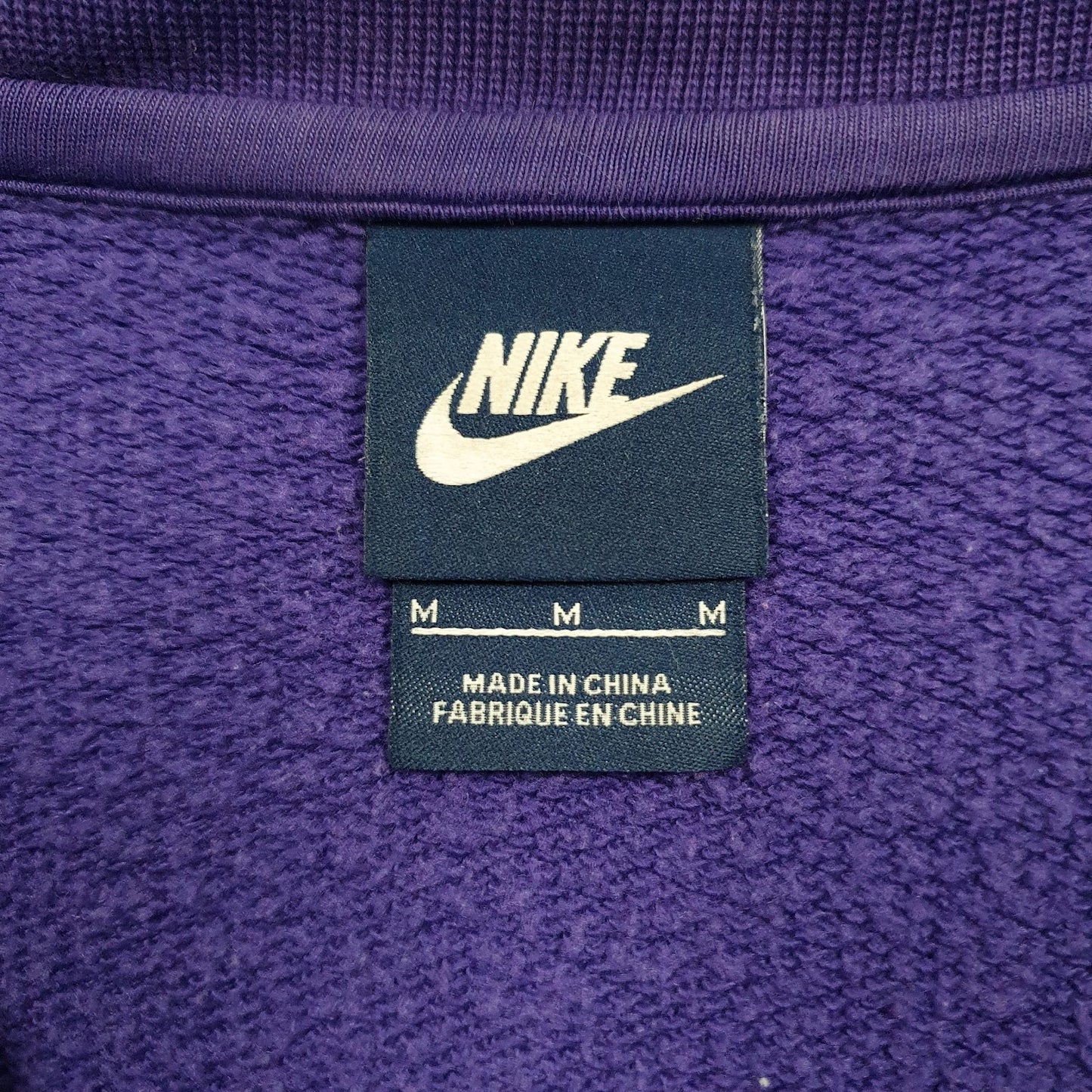 Mens Purple Nike  Crewneck Jumper
