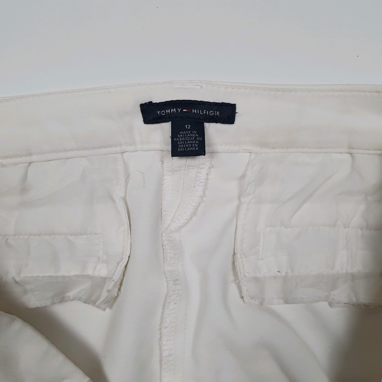 Womens White Tommy Hilfiger  Hoodie Trousers