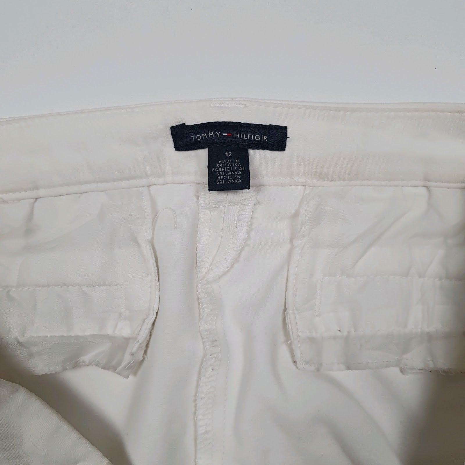 Womens White Tommy Hilfiger  Hoodie Trousers