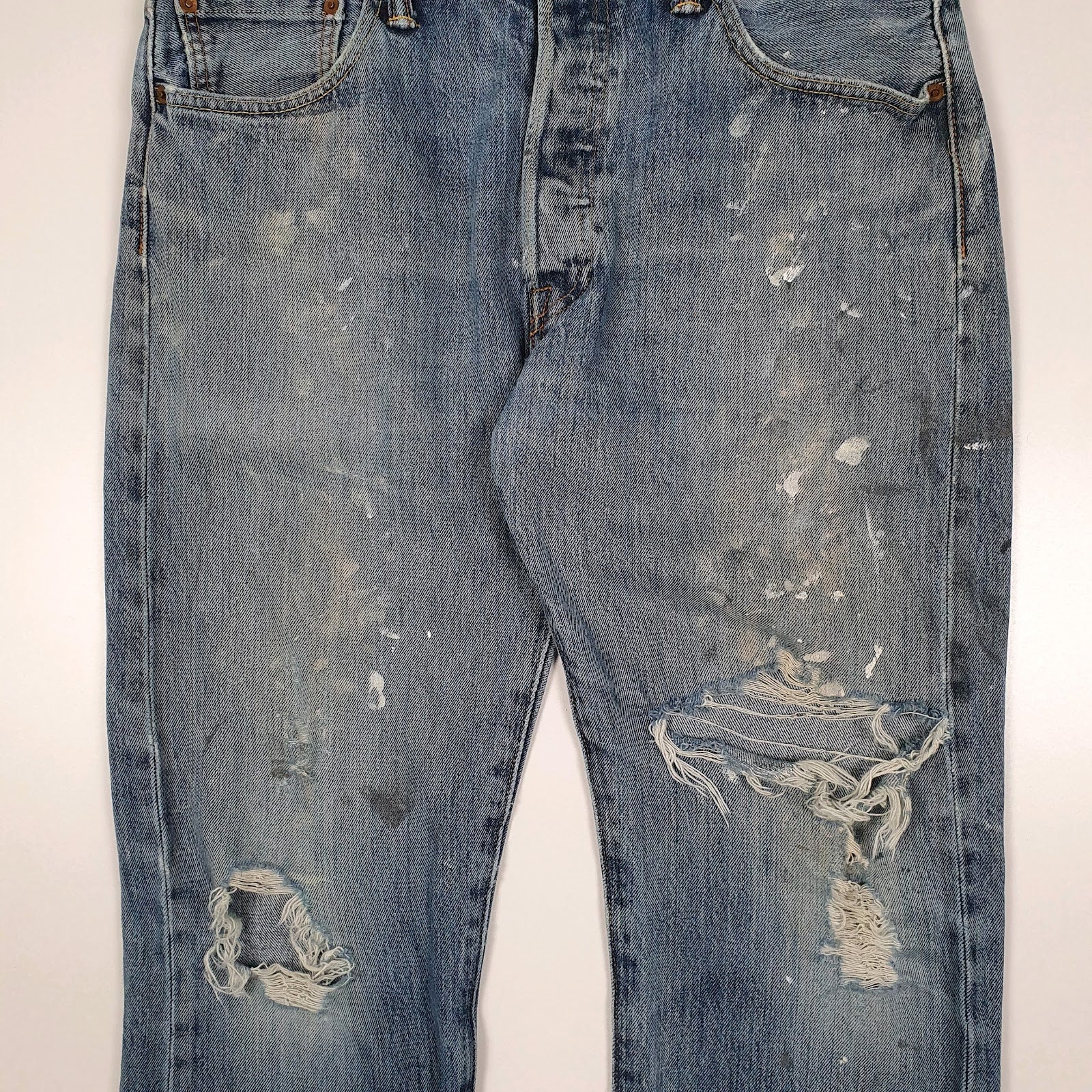 Mens Blue Levis   Jeans