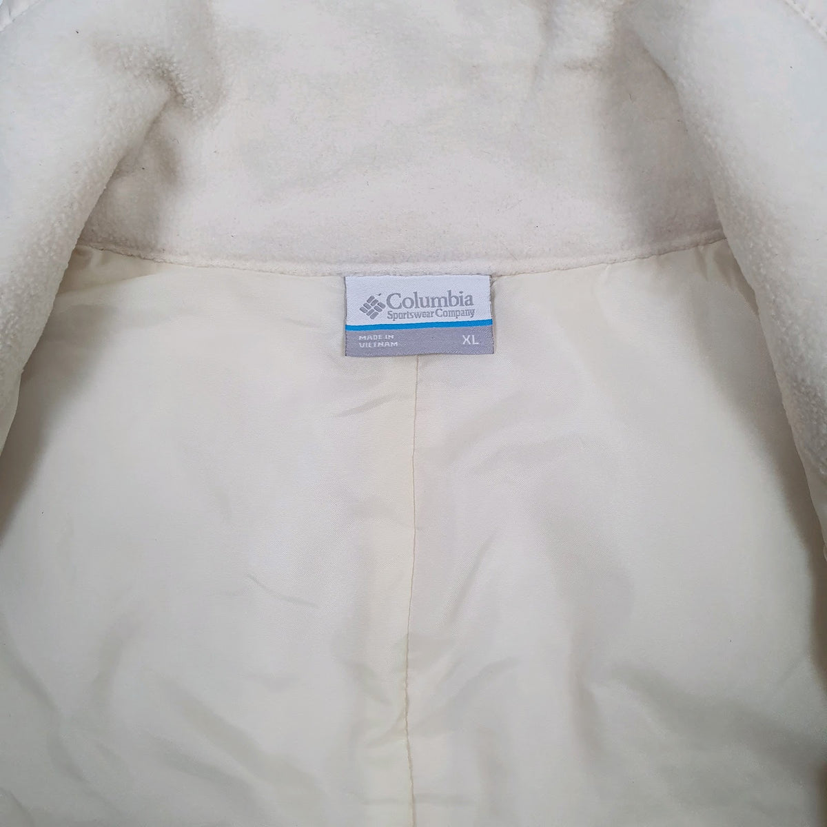Womens Cream Columbia Sportswear Company Puffer  Coat
