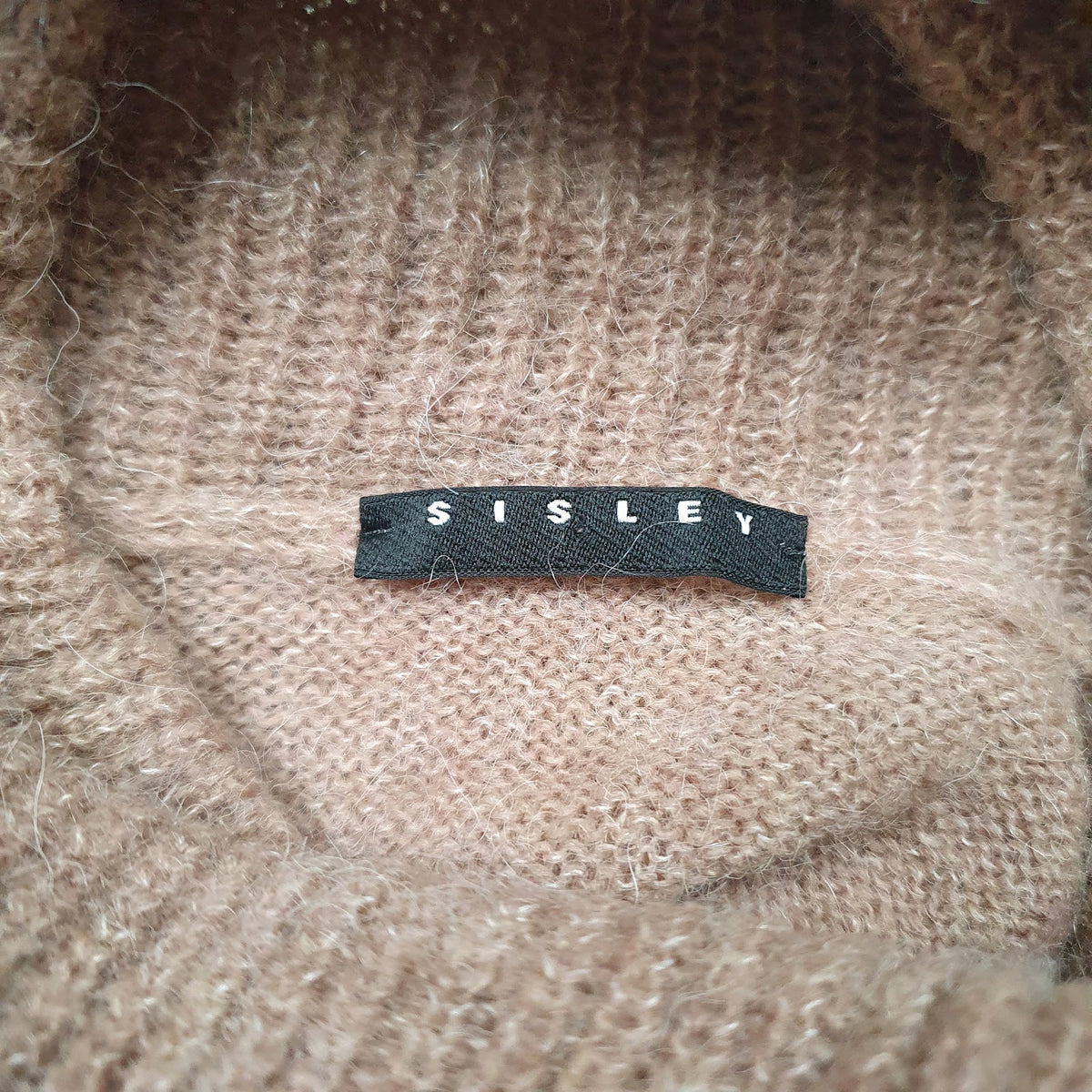 Womens Brown Sisley Oversized Knit Shoal Neck Jumper