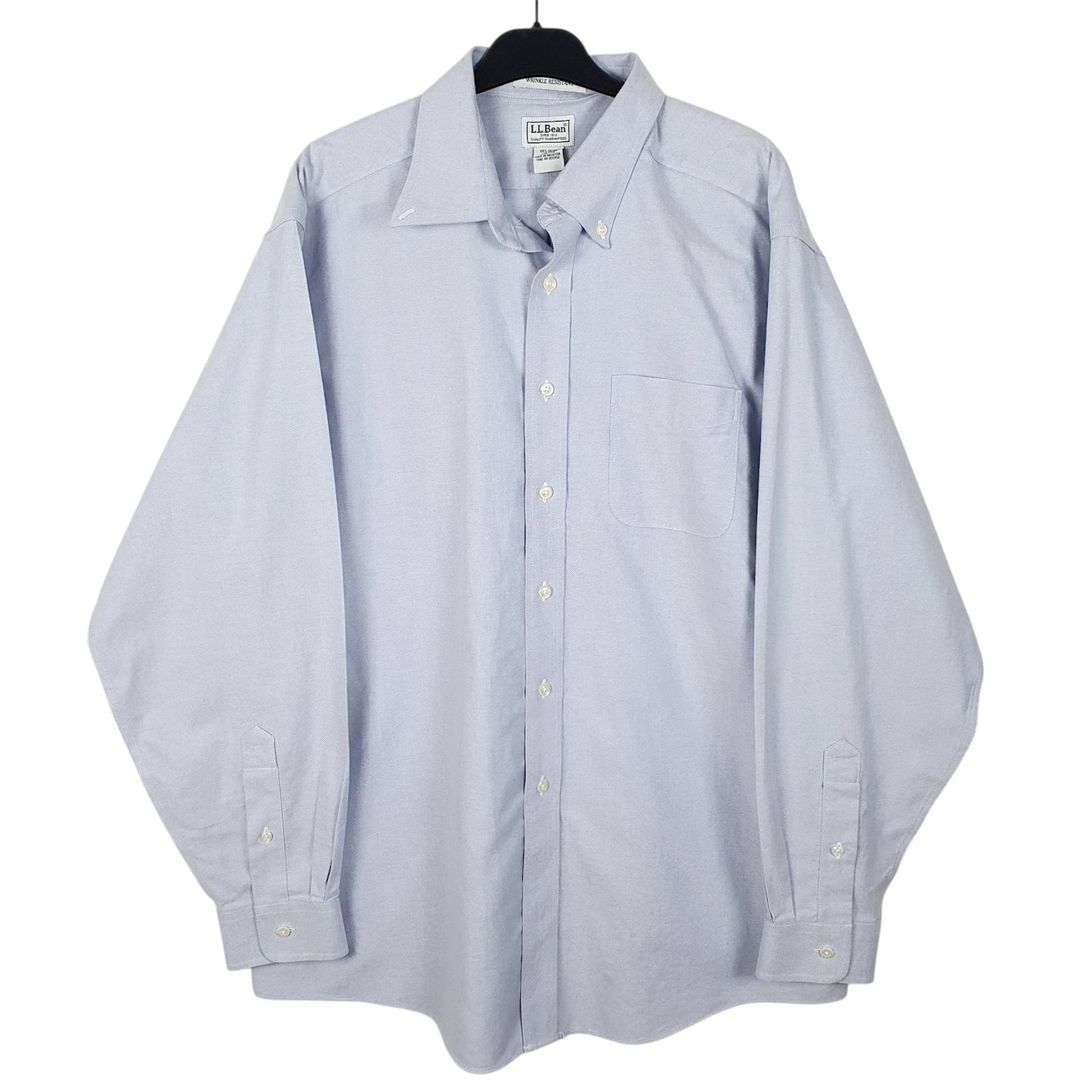 Mens Blue L.L.Bean  Long Sleeve Shirt