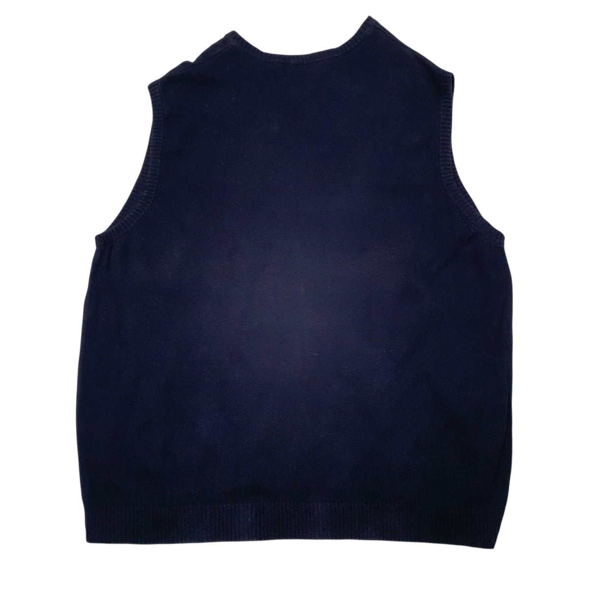 Mens Navy Chaps  Vest Jumper