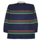Mens Navy James Irish Whiskey Rugby Crewneck Polo Shirt