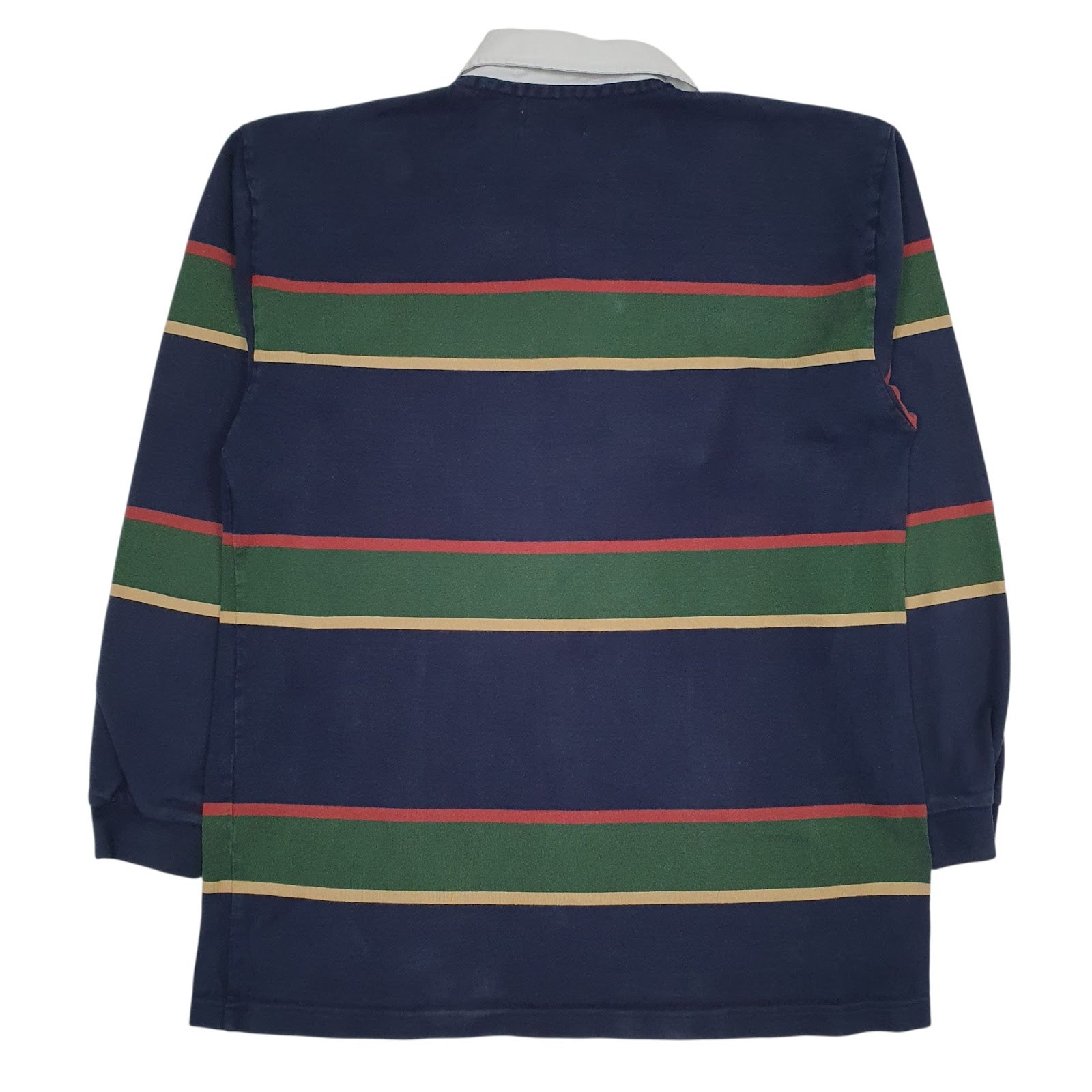 Mens Navy James Irish Whiskey Rugby Crewneck Polo Shirt
