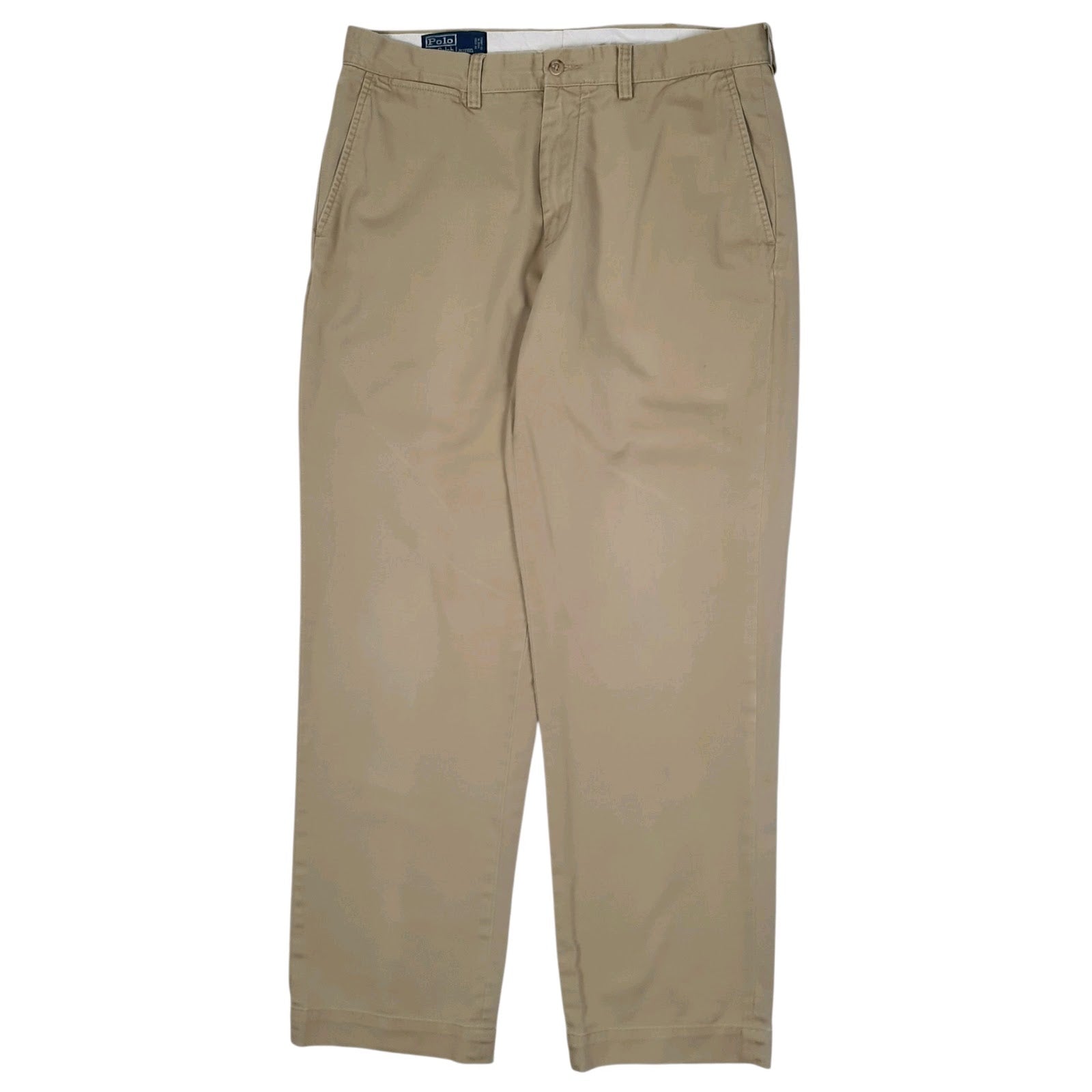 Mens Beige Polo Ralph Lauren Preston Pant Chino Trousers