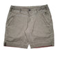 Mens Grey Nile  Chino Shorts