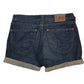 Womens Blue Lee Maddox  Shorts