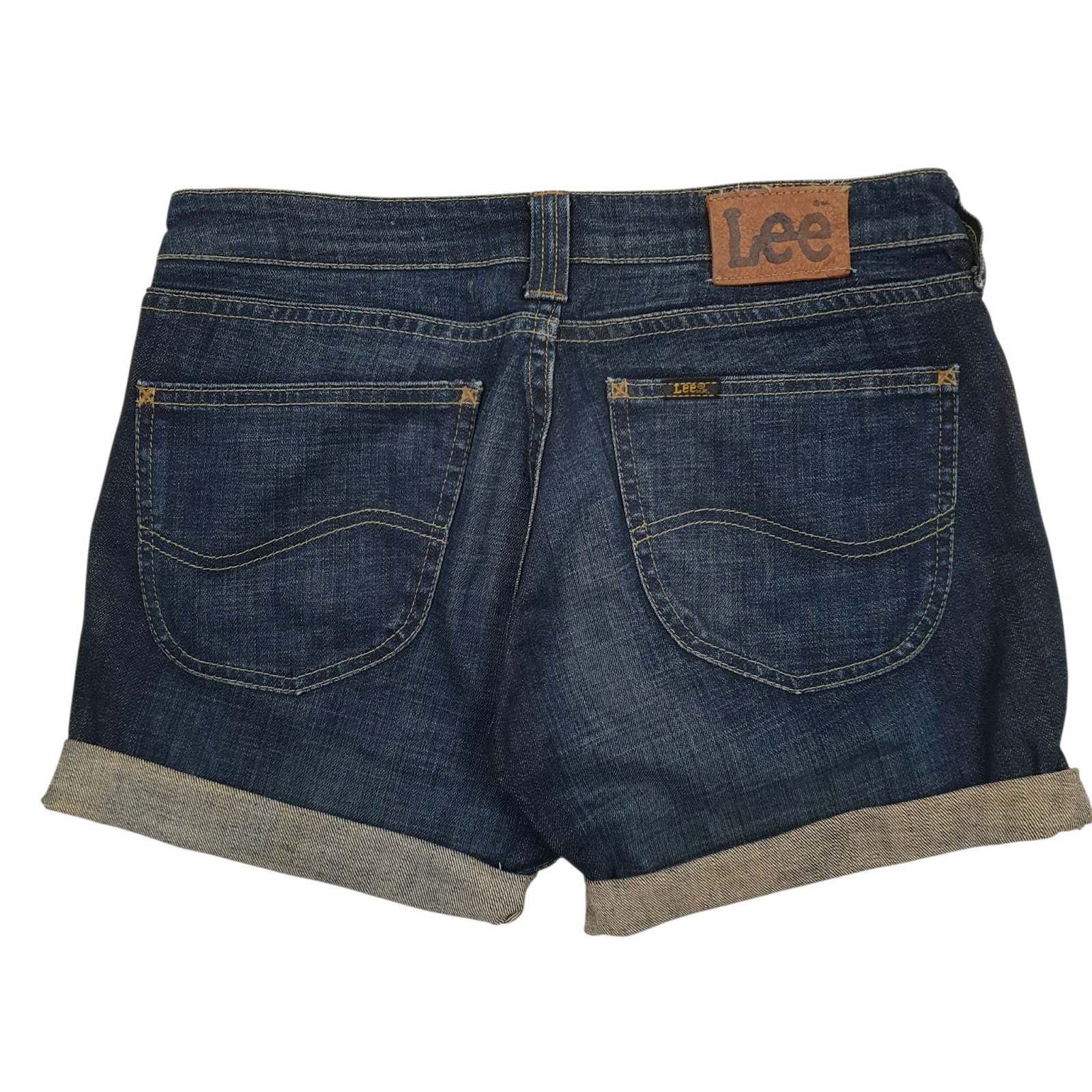 Womens Blue Lee Maddox  Shorts
