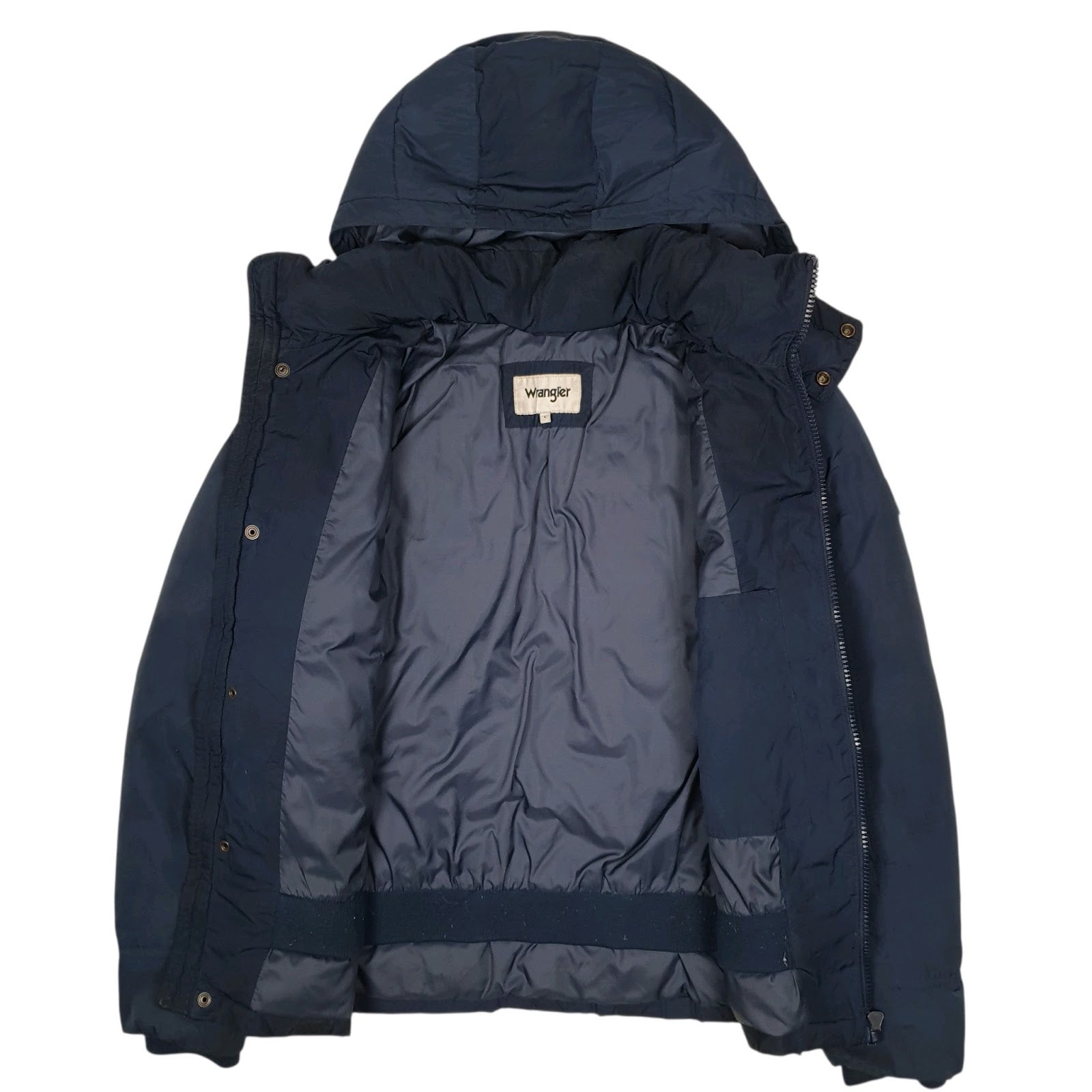 Mens Navy Wrangler   Coat