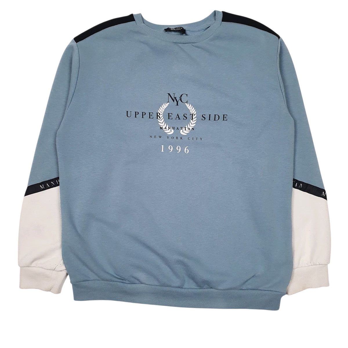 Womens Blue New Look NYC Crewneck Jumper