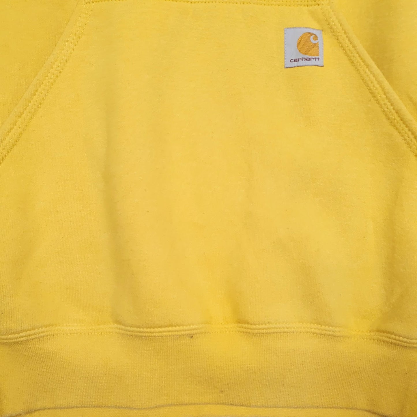 Mens Yellow Carhartt  Hoodie Jumper