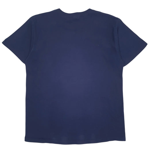 Mens Navy Fruit Of The Loom Savannah  T Shirt