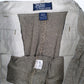 Mens Grey Polo Ralph Lauren Vintage 90s Herringbone  Trousers