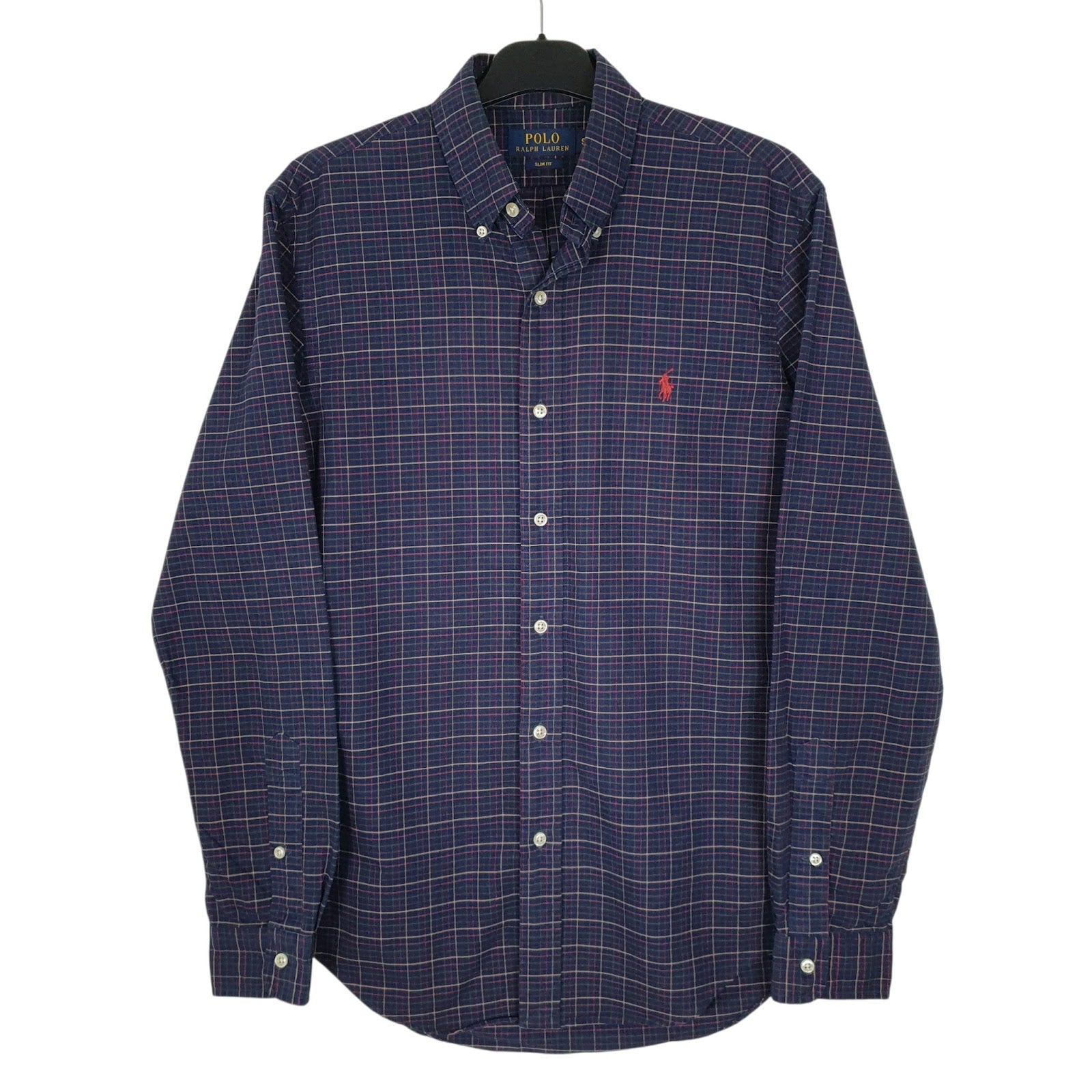 Mens Navy Polo Ralph Lauren  Long Sleeve Shirt