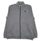 Mens Grey Puma  Full Zip Jumper