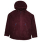 Mens Burgundy Champion Sherpa Retro Pile Full Zip Jumper