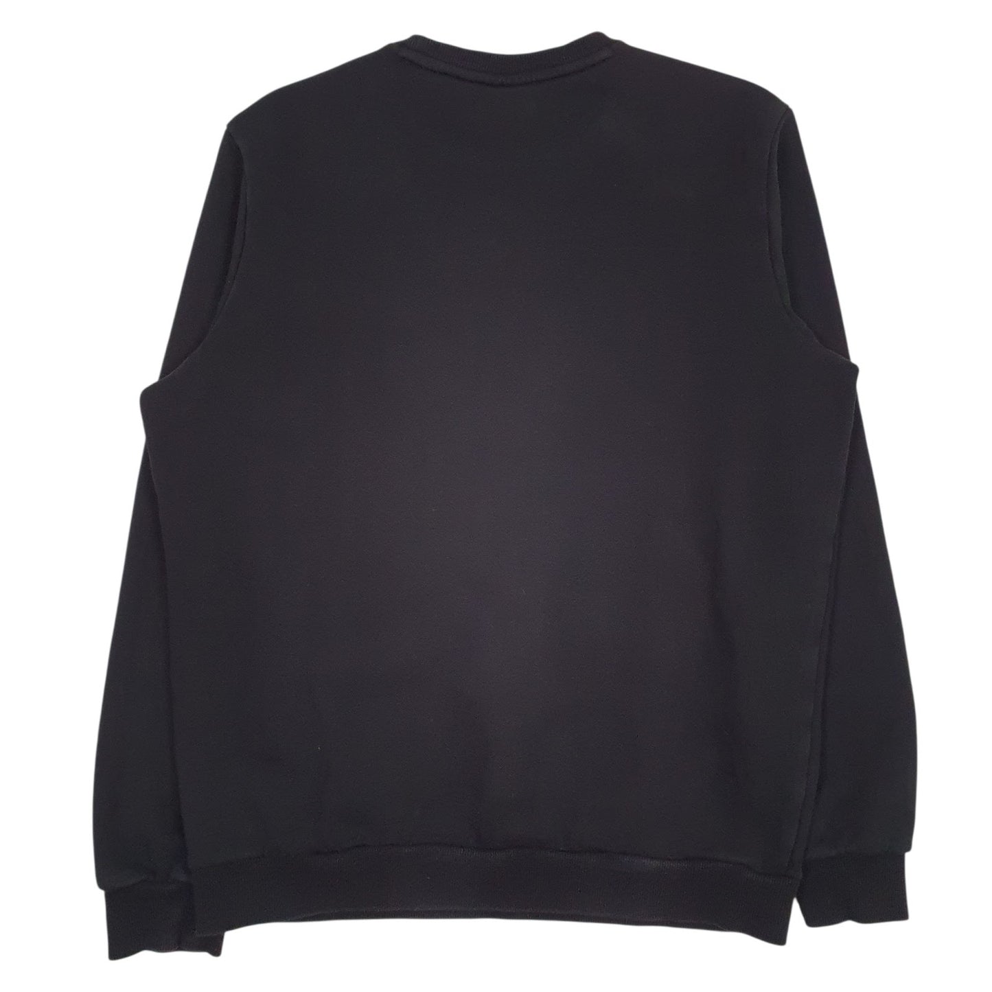 Mens Black Puma  Crewneck Jumper