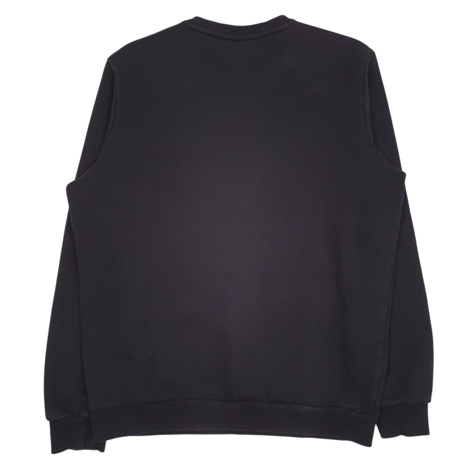 Mens Black Puma  Crewneck Jumper