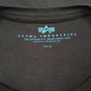 Mens Black Alpha Industries Spellout  T Shirt