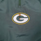 Mens Green NFL Green Bay Packers Quarter Zip Pullover Full Zip Coat