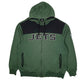 Mens Green NFL New York Jets Hoodie Full Zip Jumper