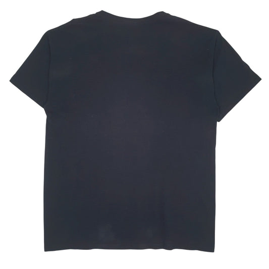 Mens Black Fruit Of The Loom Louisa-Muscatine  T Shirt