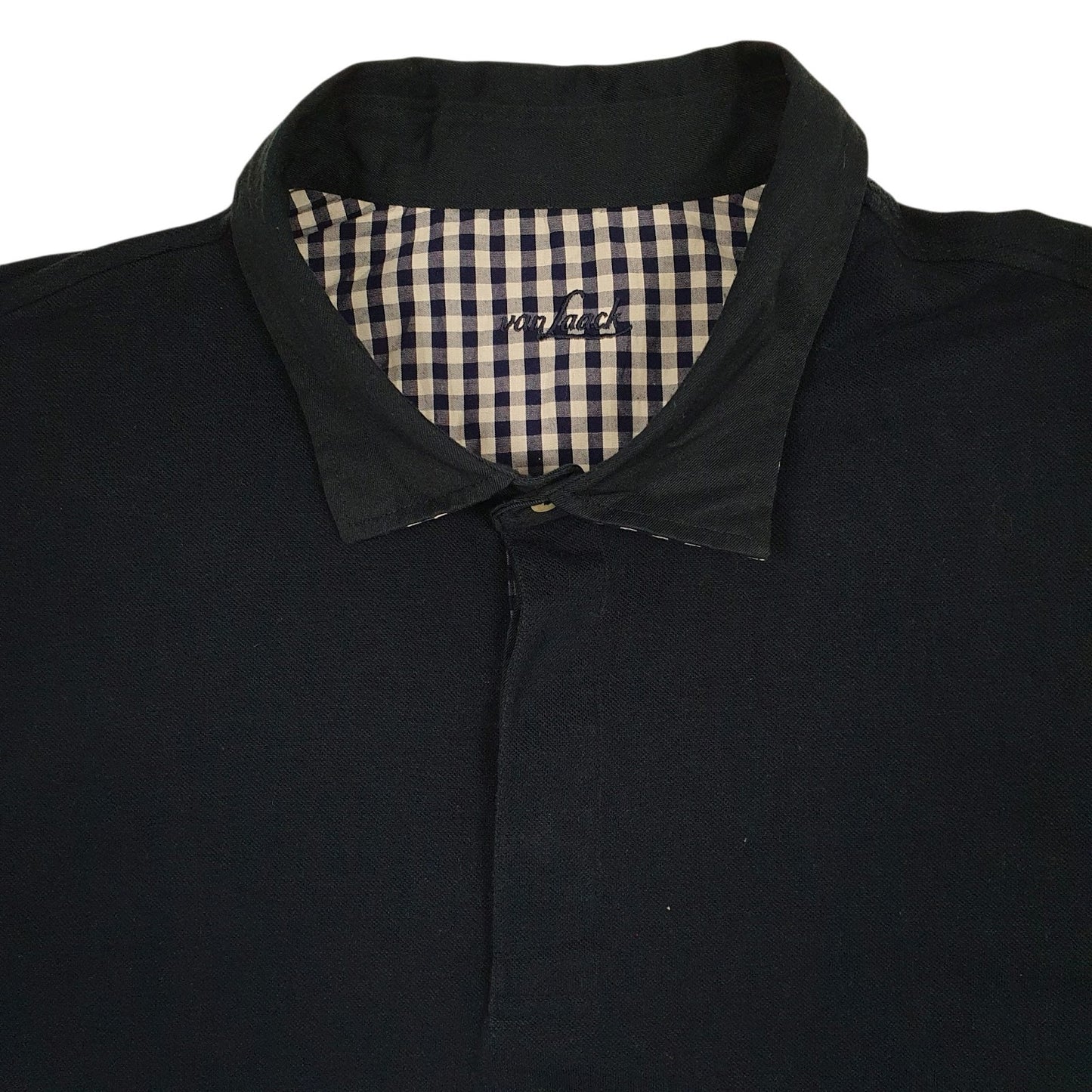 Mens Navy Van Laack Rugby  Polo Shirt
