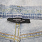 Womens Blue Levis   Shorts