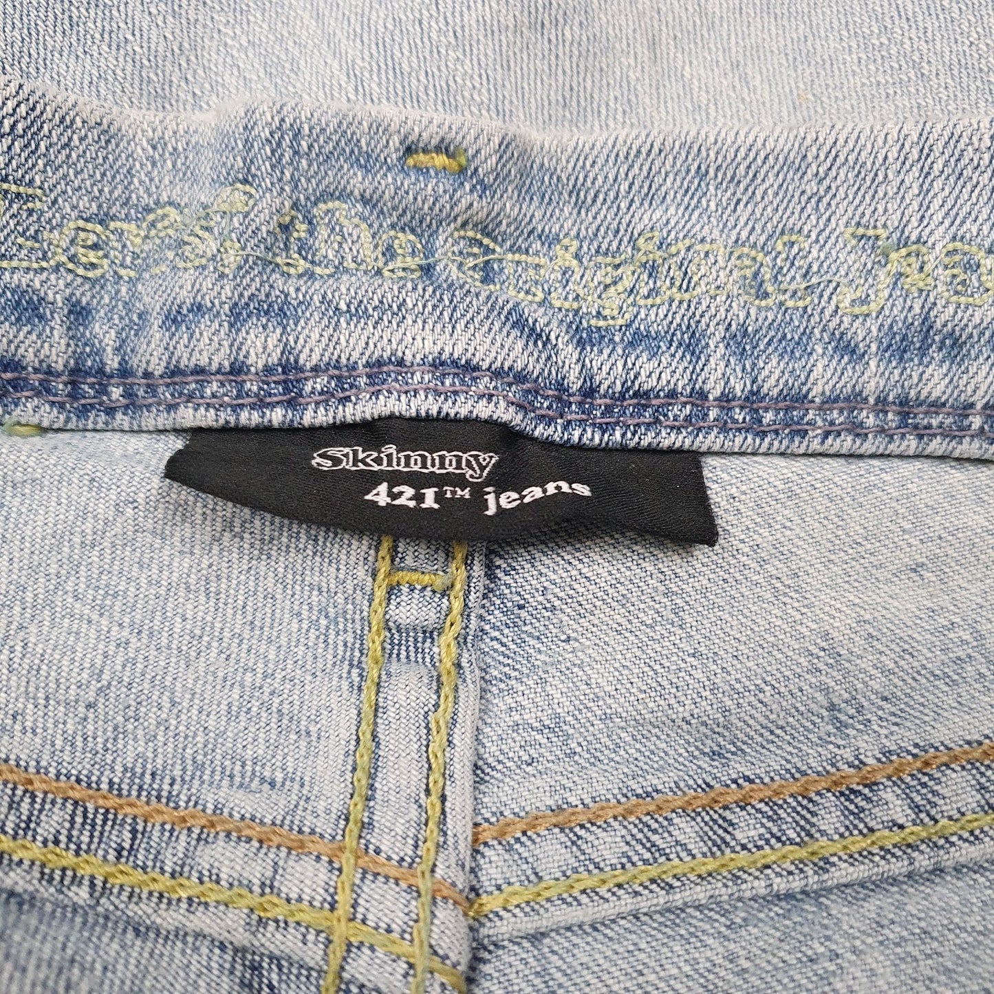 Womens Blue Levis   Shorts