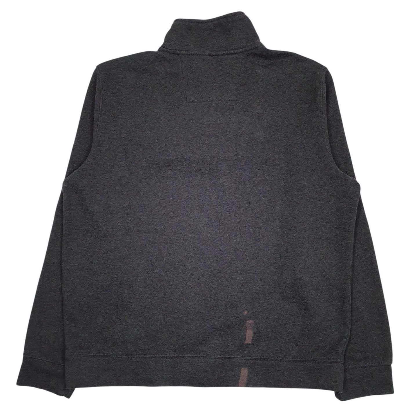 Mens Grey Nautica  Quarter Zip Jumper