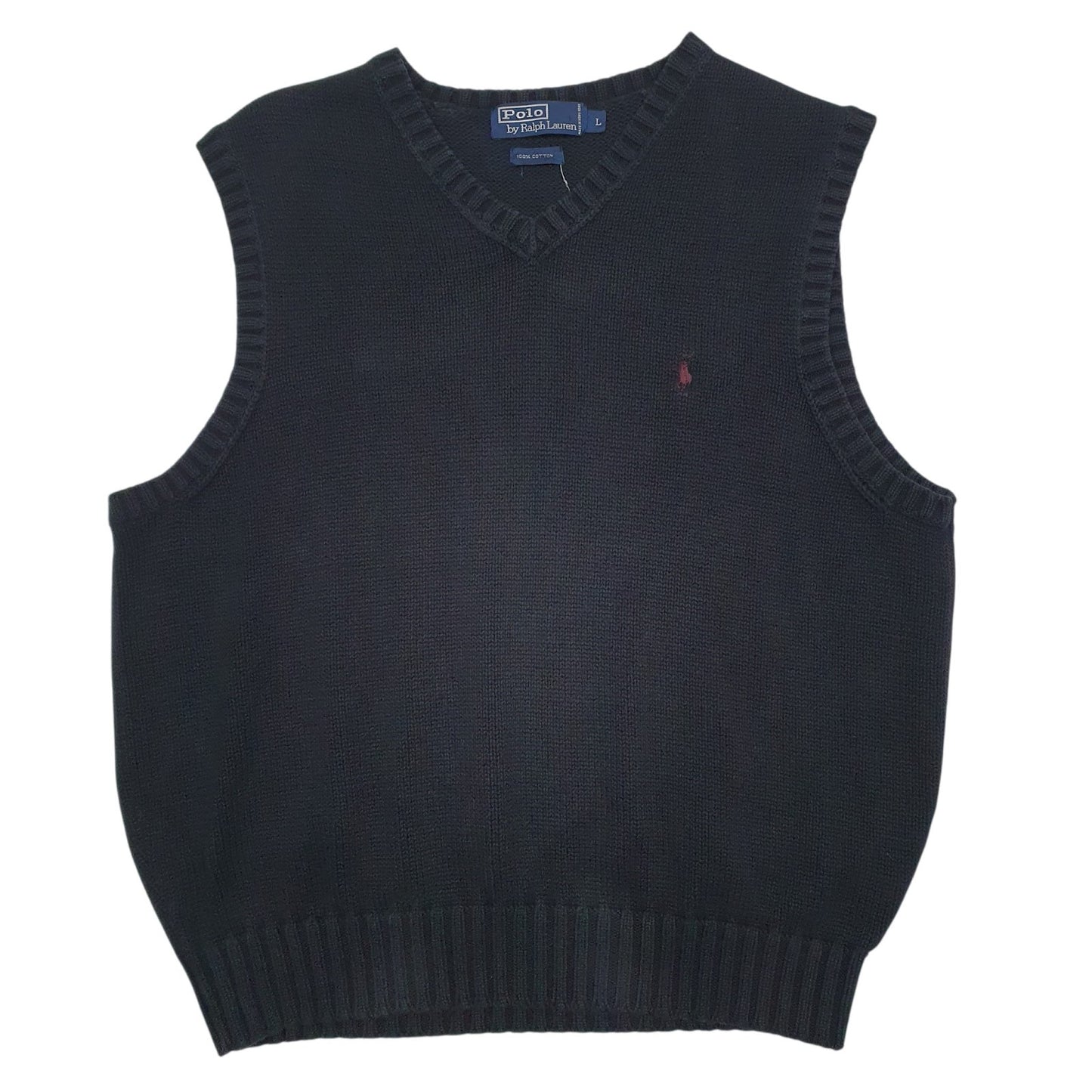 Mens Black Polo Ralph Lauren  Vest Jumper