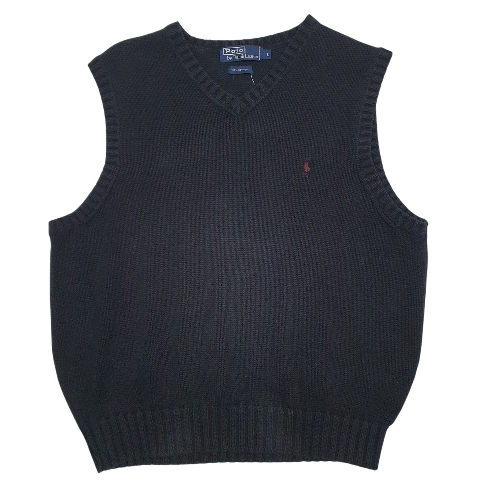 Mens Black Polo Ralph Lauren  Vest Jumper