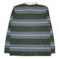 Mens Green Vans Rugby Crewneck Polo Shirt