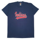 Mens Navy Fruit Of The Loom Indiana Short Sleeve T Shirt