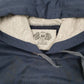 Mens Navy Basic Line  Hoodie Jumper