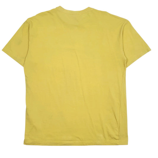 Mens Yellow Kappa   T Shirt