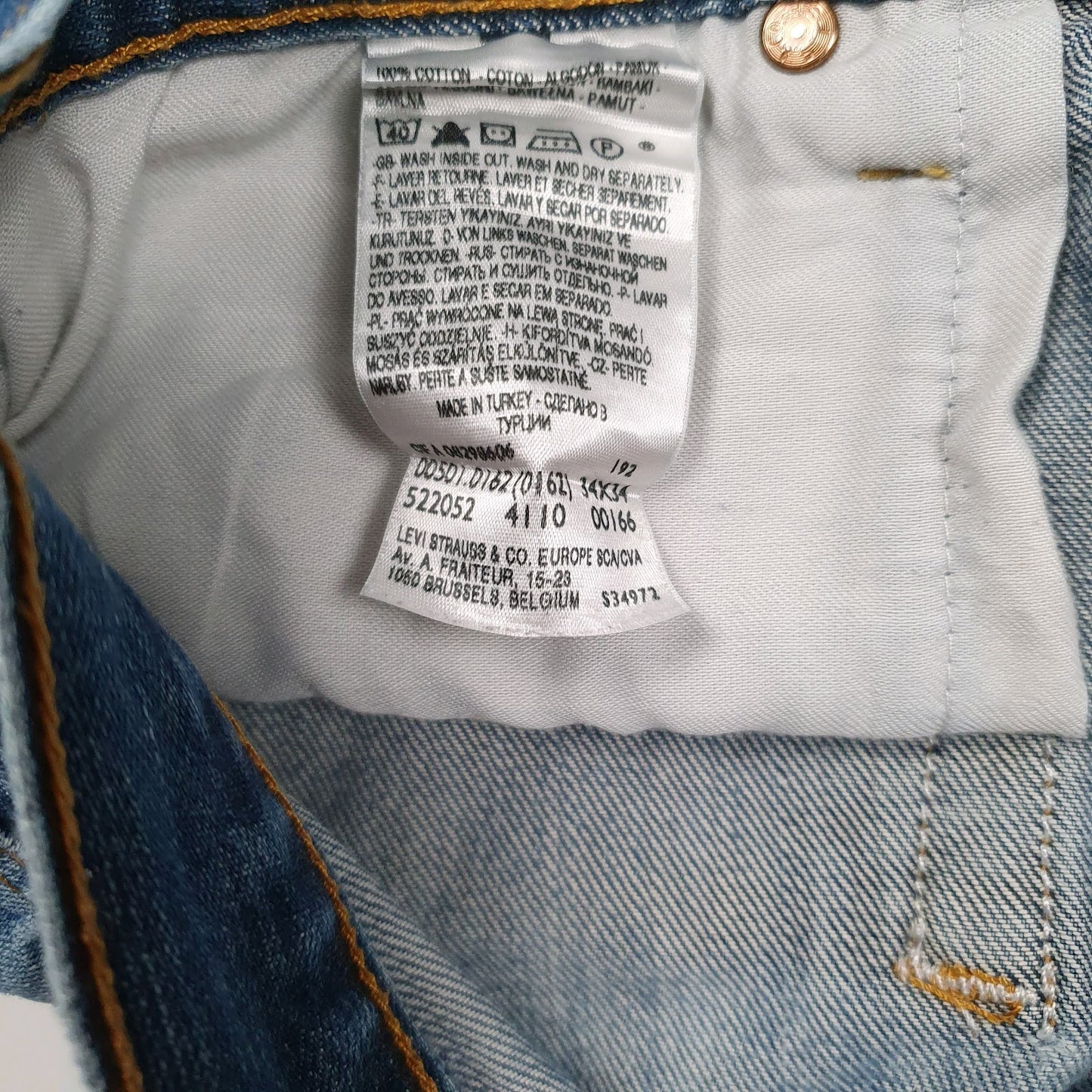 Mens Blue Levis   Jeans
