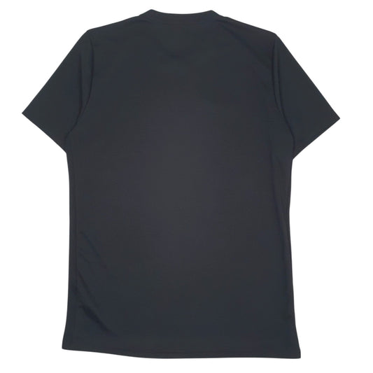 Mens Black Nike Active Wear Dri-Fit  T Shirt