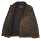 Mens Green Levis Padded Crewneck Coat