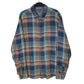 Mens Blue Eddie Bauer  Long Sleeve Shirt